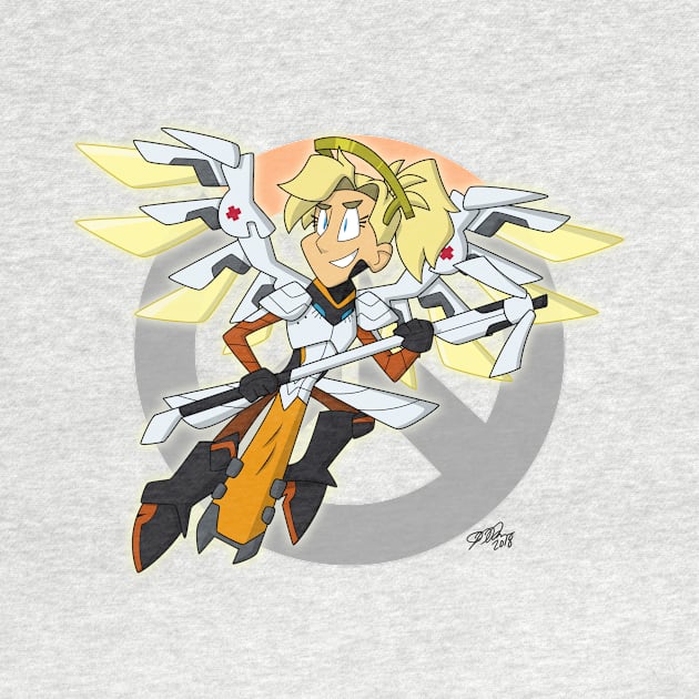 Overwatch: Mercy by soldominotees